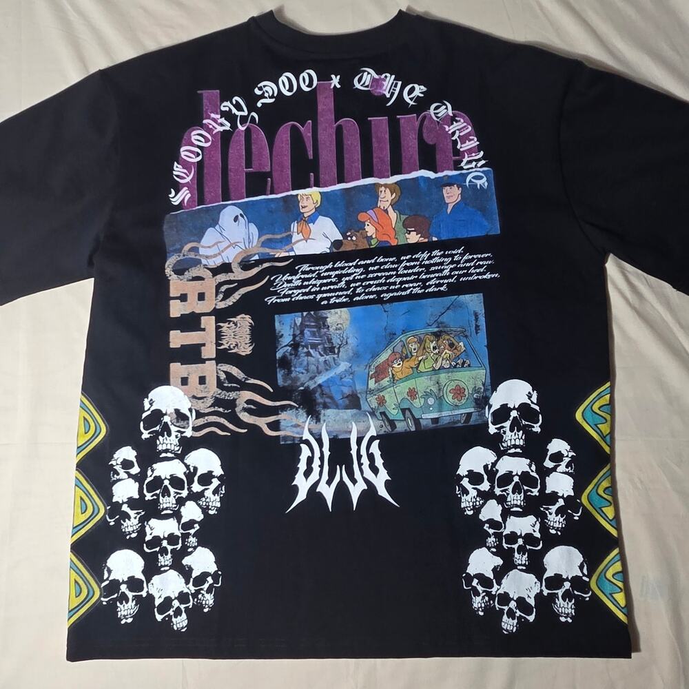Dechire Lifestyle Mens L NWT Scooby Doo Tribe Graphic Tee Streetwear